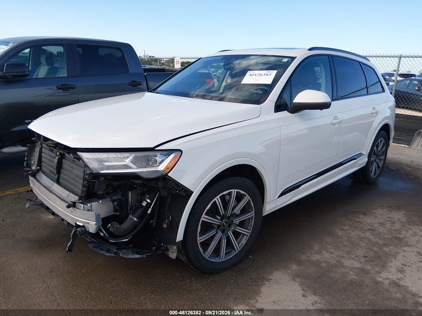 Vin: wa1ljbf77nd015129, lot: 46626102, audi q7 premium plus 45 tfsi quattro tiptronic 20222