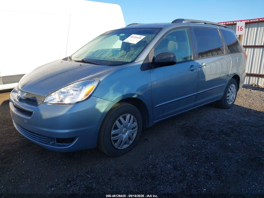 2005 Toyota Sienna, Звичайний знос, IAAI, VIN 5TDZA23C25S330314 — фото 2