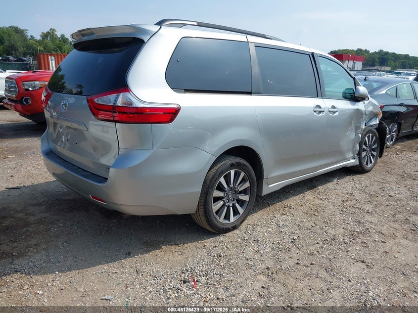Vin: 5tdjz3dc9ks225565, lot: 46626149, toyota sienna 20194
