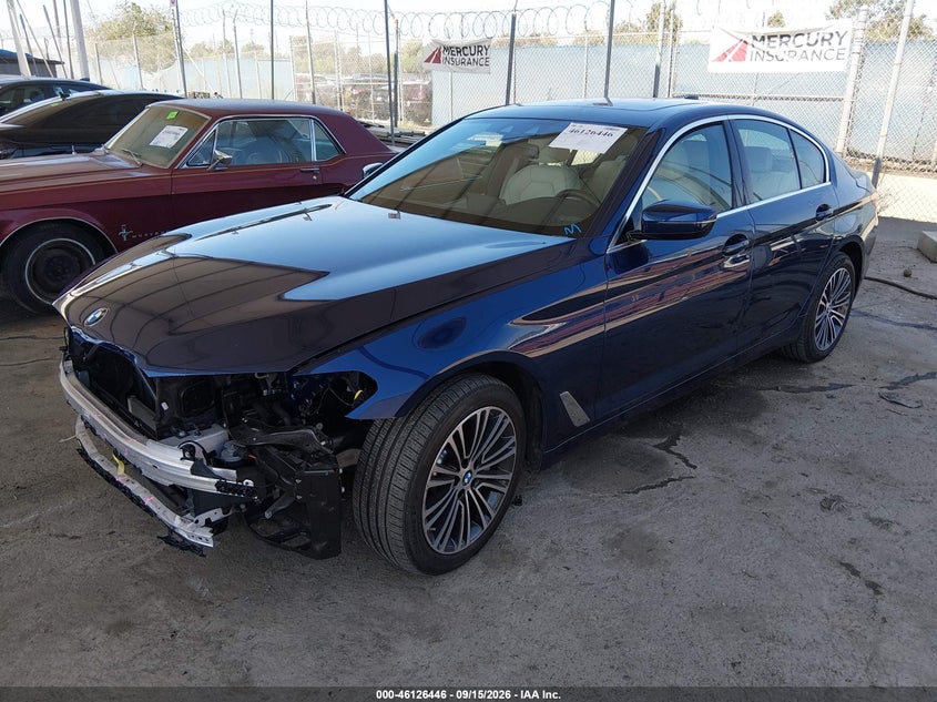 Vin: wbajr3c01lce10929, lot: 46626167, bmw 530i 20202
