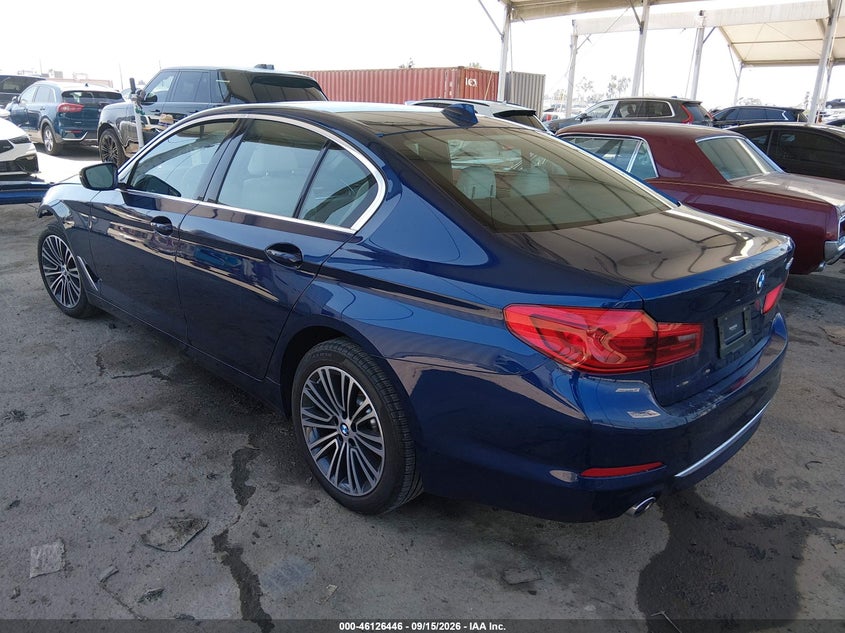 Vin: wbajr3c01lce10929, lot: 46626167, bmw 530i 20203