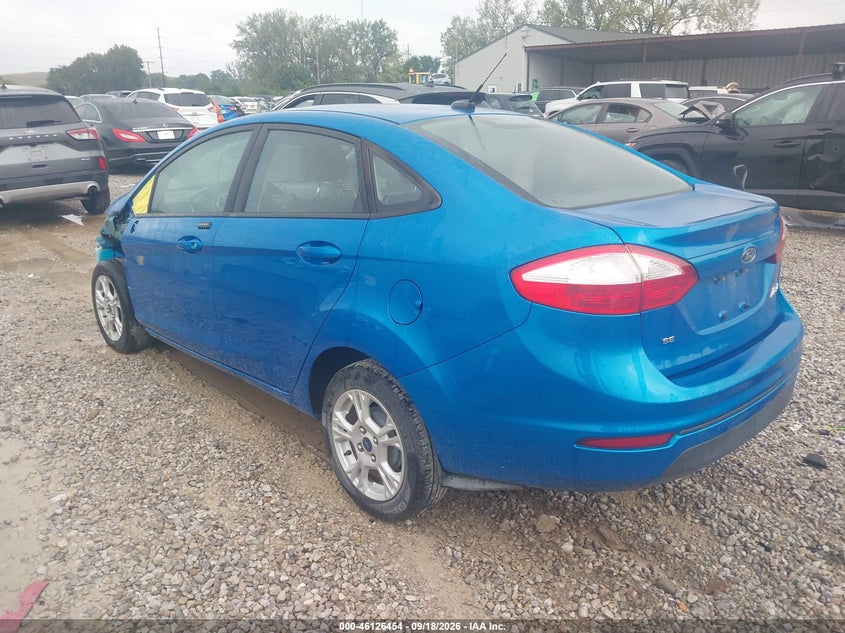 Vin: 3fadp4bjxgm164119, lot: 46626174, ford fiesta se 20163
