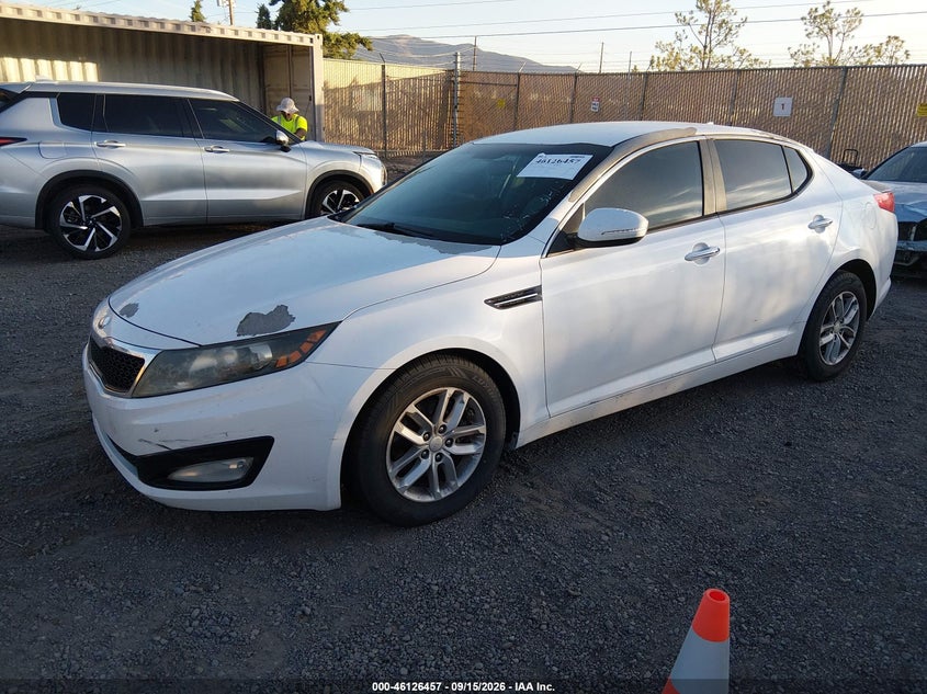 Vin: 5xxgm4a77dg173072, lot: 46626176, kia optima lx 20132