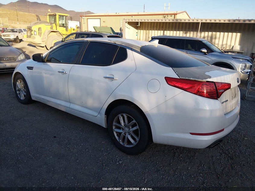 Vin: 5xxgm4a77dg173072, lot: 46626176, kia optima lx 20133