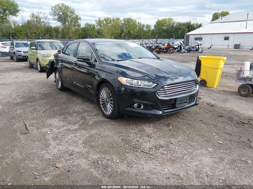 Vin: 3fa6p0ruxdr289699, lot: 46626188, ford fusion hybrid titanium 2013 img_1