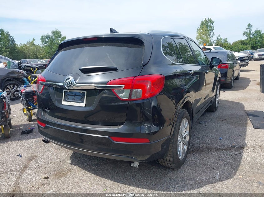Vin: lrbfxdsa4hd065830, lot: 46626261, buick envision essence 20174