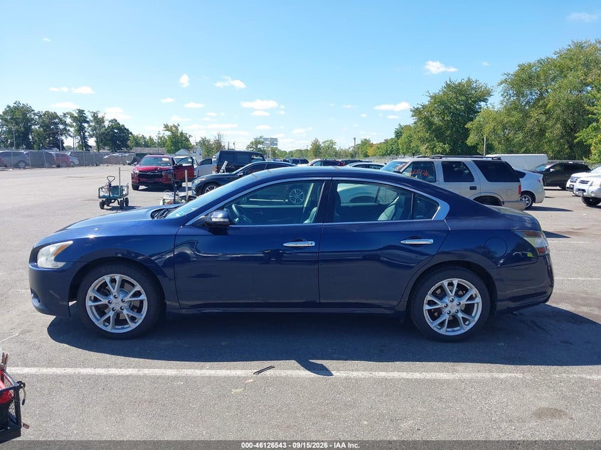 NISSAN MAXIMA 2012 VIN 1N4AA5AP0CC848947