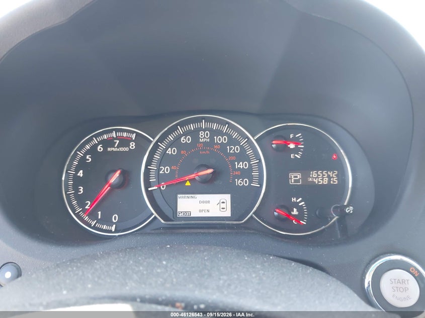 NISSAN MAXIMA 2012 VIN 1N4AA5AP0CC848947
