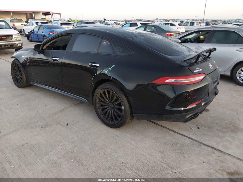 Vin: wdd7x6bb7la014784, lot: 46626265, mercedes-benz amg gt 53 4-door coupe 20203