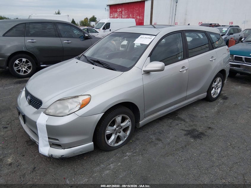 TOYOTA MATRIX 2004 VIN 2T1KR32E84C170238