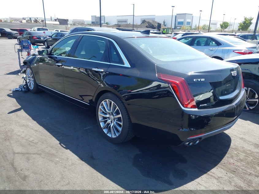 Vin: 1g6kd5rs8ju149574, lot: 46626275, cadillac ct6 luxury 20183