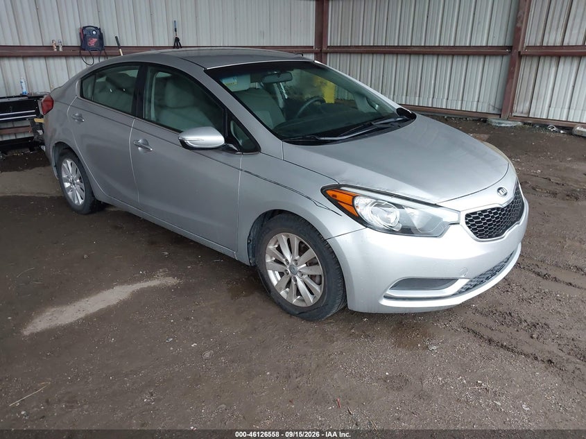 Vin: knafx4a87e5047373, lot: 46626278, kia forte ex 2014 img_1