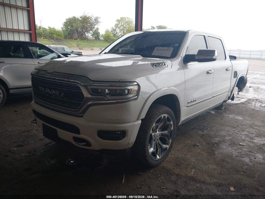 Vin: 1c6srfht8ln301145, lot: 46626280, ram 1500 limited  4x4 5'7 box 20202