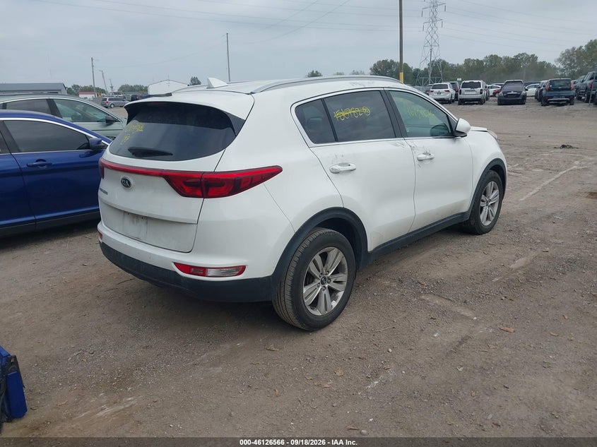 Vin: kndpm3ac0h7156782, lot: 46626286, kia sportage lx 20174
