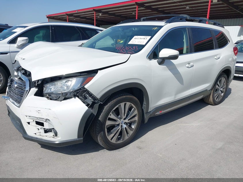 Vin: 4s4wmapd2k3479452, lot: 46626303, subaru ascent limited 20192