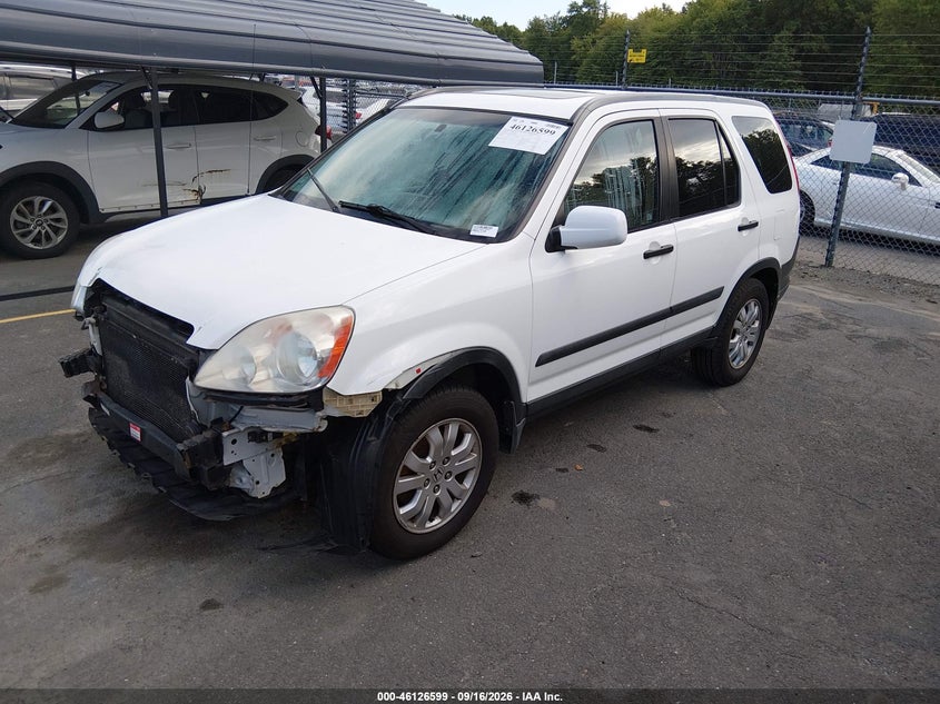 2005 Honda CR-V, Затопление, IAAI, VIN SHSRD78825U305662 — фото 2