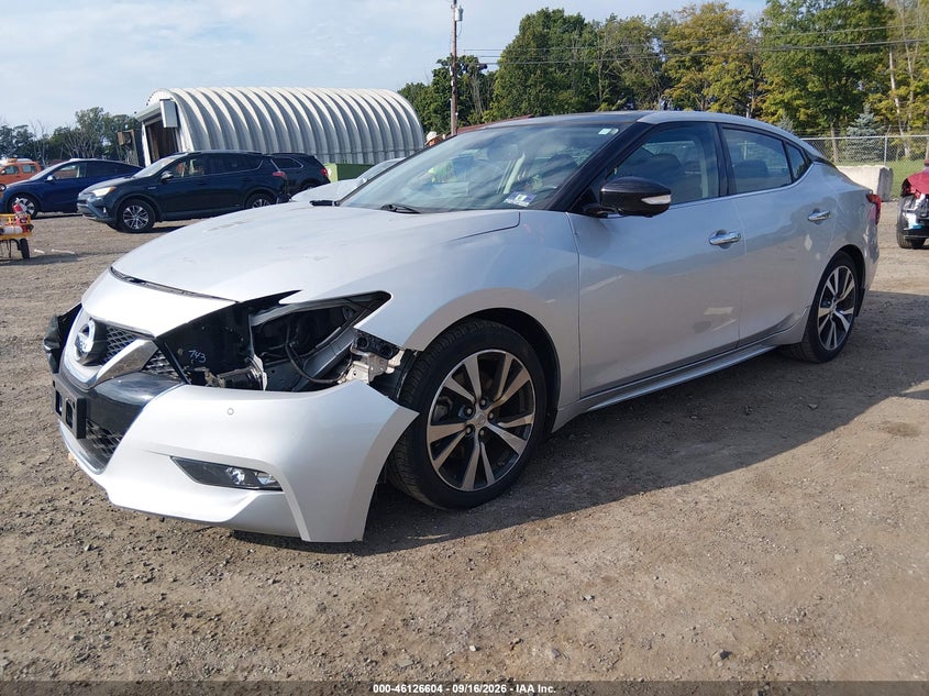 Vin: 1n4aa6ap7gc379335, lot: 46626324, nissan maxima 3.5 platinum 20162