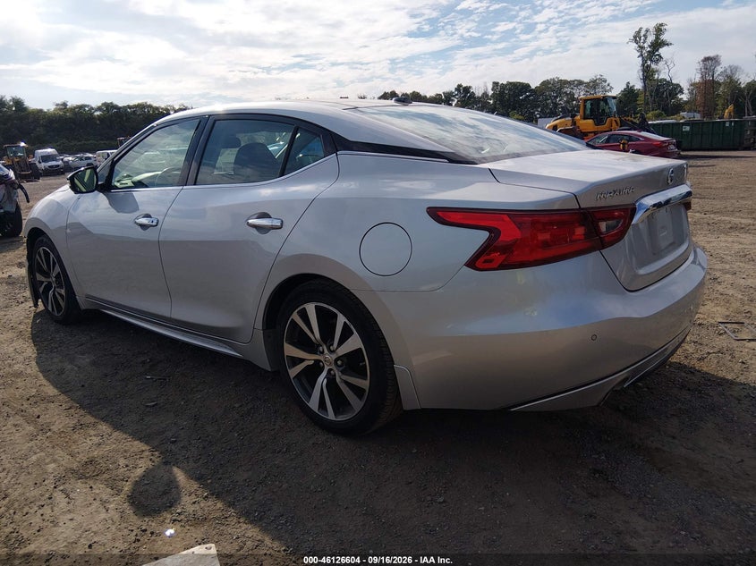 Vin: 1n4aa6ap7gc379335, lot: 46626324, nissan maxima 3.5 platinum 20163