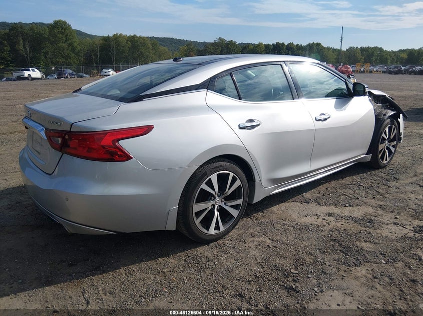 Vin: 1n4aa6ap7gc379335, lot: 46626324, nissan maxima 3.5 platinum 20164