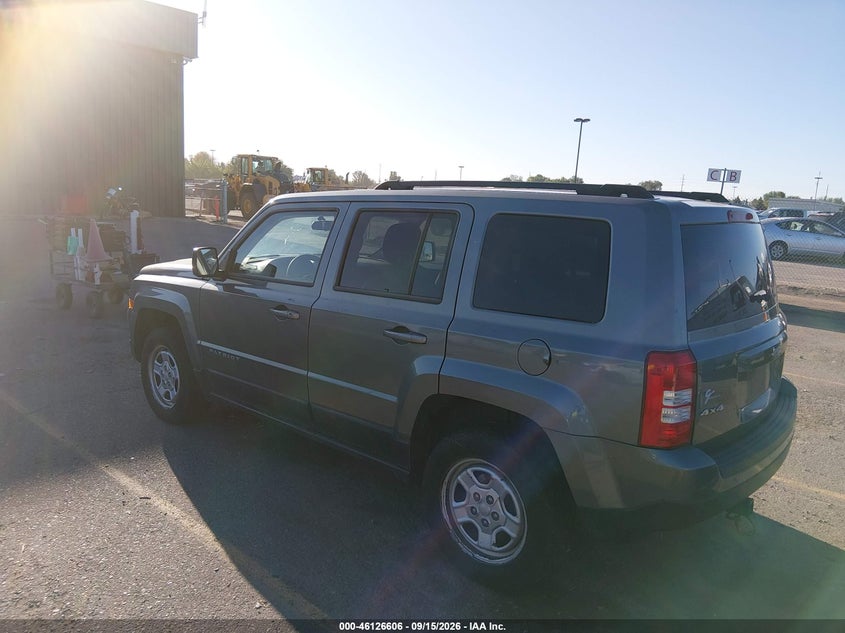 Vin: 1c4njrbb8ed558183, lot: 46626326, jeep patriot sport 20143