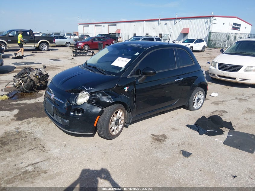 Vin: 3c3cffar1ft561920, lot: 46626370, fiat 500 pop 20152