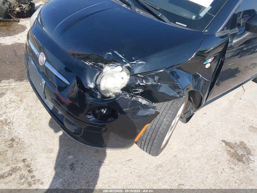 FIAT 500 2015 VIN 3C3CFFAR1FT561920