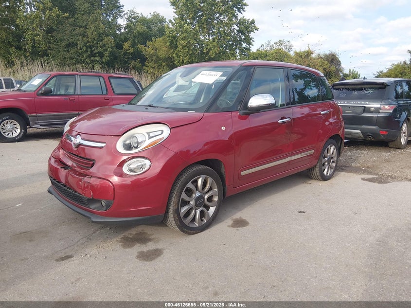 Vin: zfbcfach6fz030971, lot: 46626375, fiat 500l lounge 20152