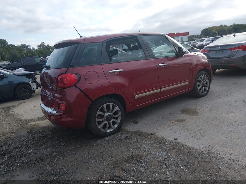 Vin: zfbcfach6fz030971, lot: 46626375, fiat 500l lounge 20154