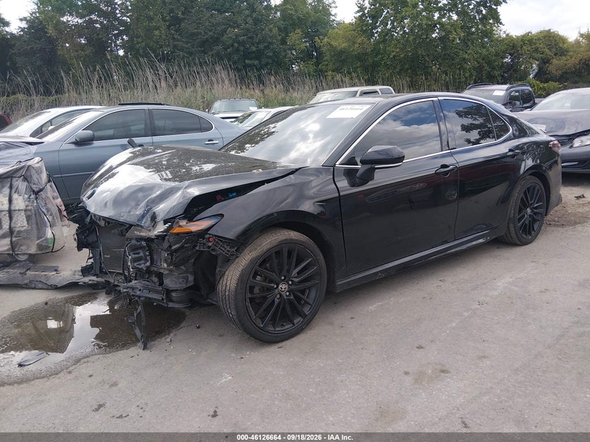 Vin: 4t1k31ak2mu551255, lot: 46626385, toyota camry xse hybrid 20212