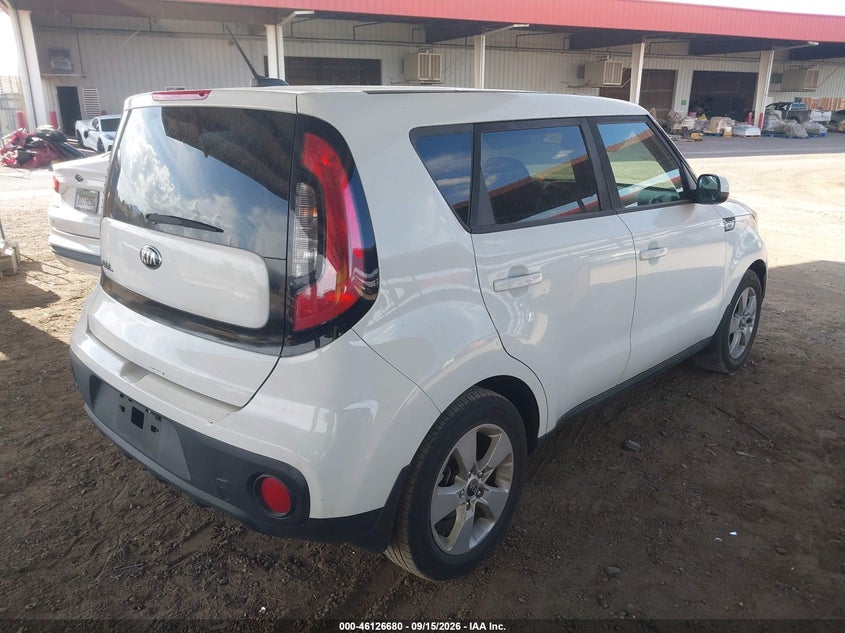 Vin: kndjn2a29j7560433, lot: 46626400, kia soul 20184