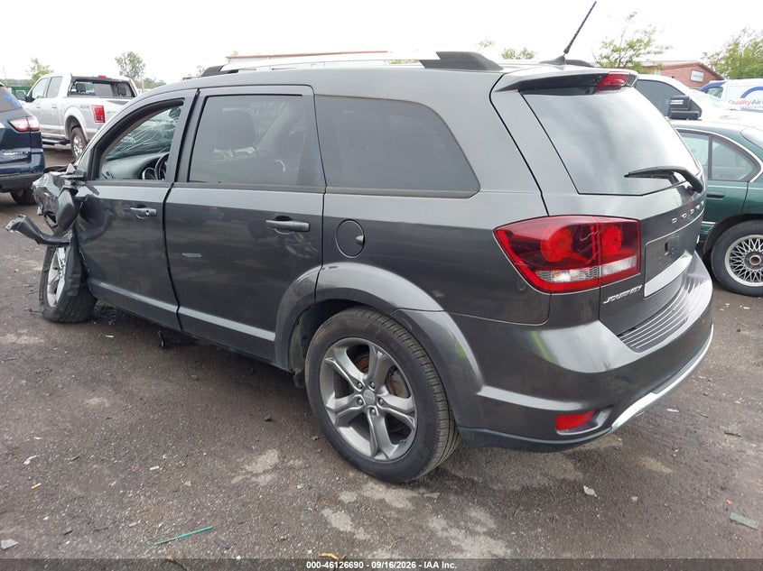 Vin: 3c4pdcgb8gt239787, lot: 46626410, dodge journey crossroad 20163