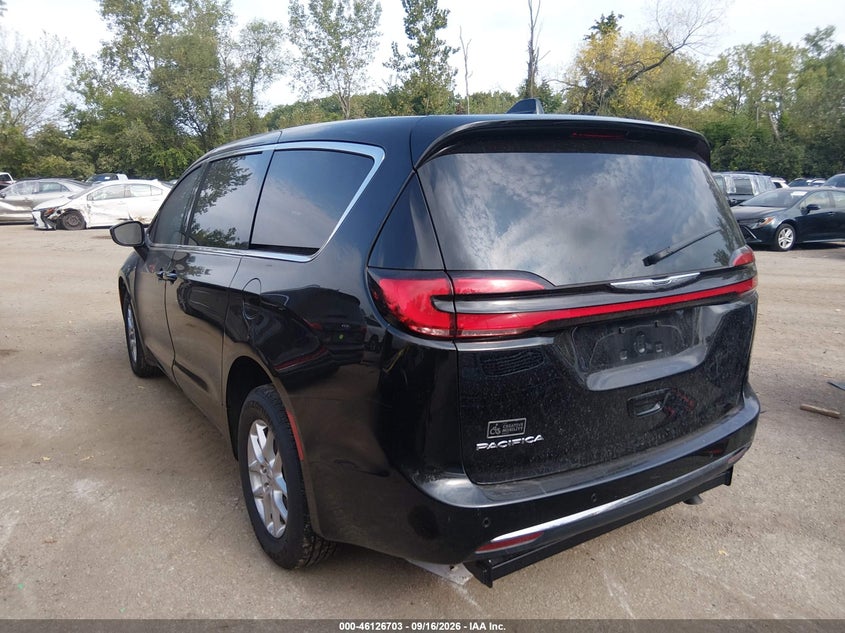 Vin: 2c4rc1bg3sr506185, lot: 46626423, chrysler pacifica select 20253