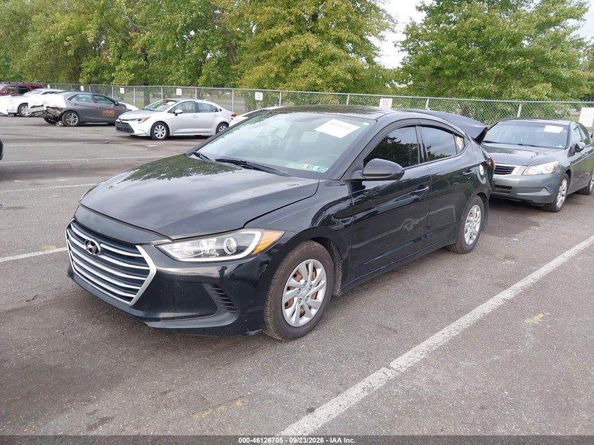 Vin: 5npd74lf3jh233864, lot: 46626425, hyundai elantra se 20182