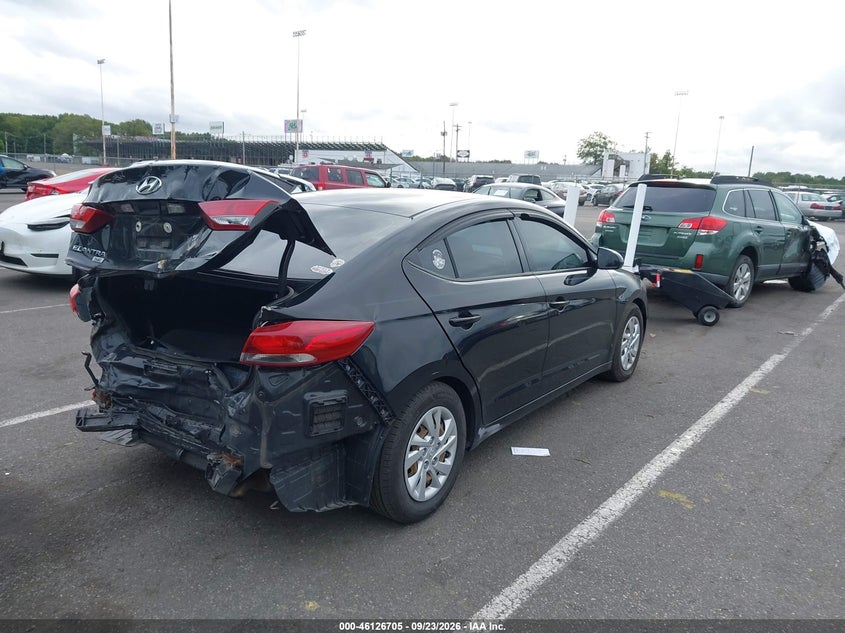 Vin: 5npd74lf3jh233864, lot: 46626425, hyundai elantra se 20184