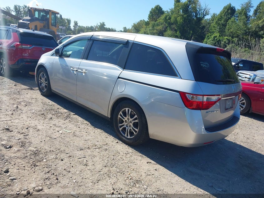 Vin: 5fnrl5h60db068472, lot: 46626441, honda odyssey ex-l 20133