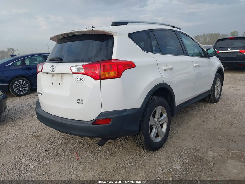 Vin: 2t3rfrev1dw109079, lot: 46626454, toyota rav4 xle 20134