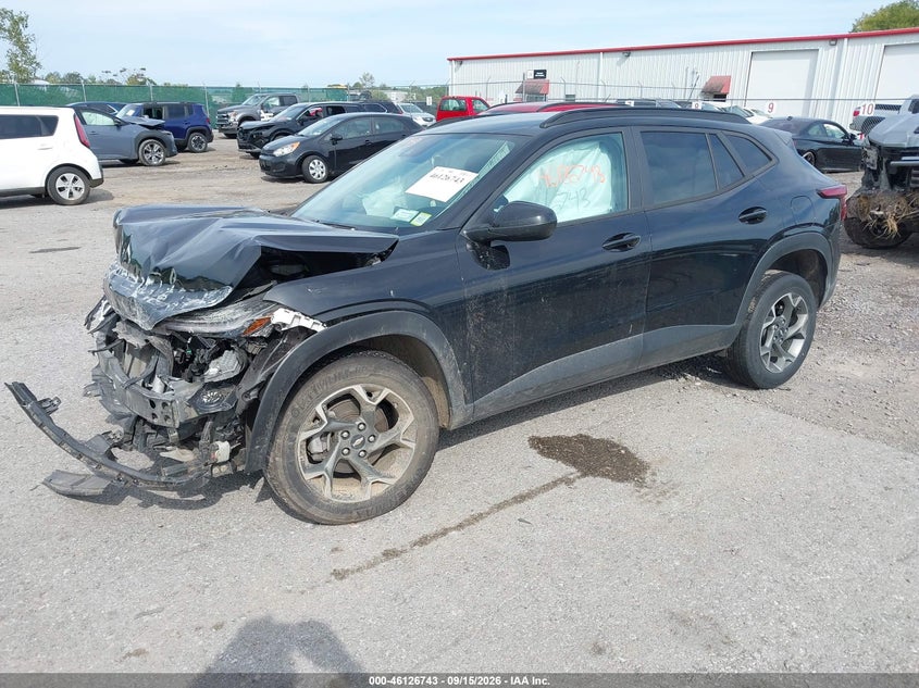 Vin: kl77lhe20rc192091, lot: 46626463, chevrolet trax fwd lt 20242
