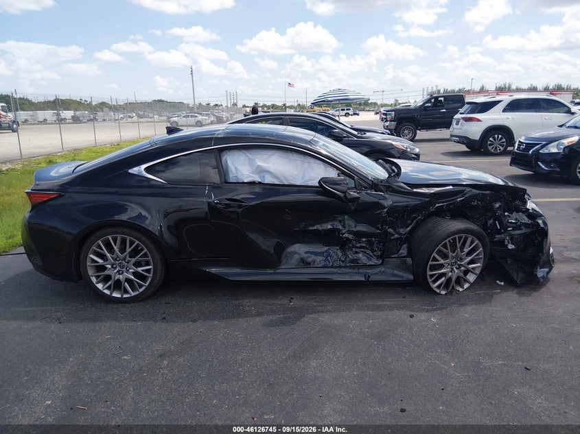 LEXUS RC 350 2022 VIN JTHDZ5BCXN5026478