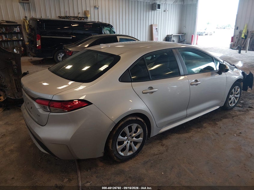 Vin: 5yfepmaexmp157761, lot: 46626480, toyota corolla le 20214