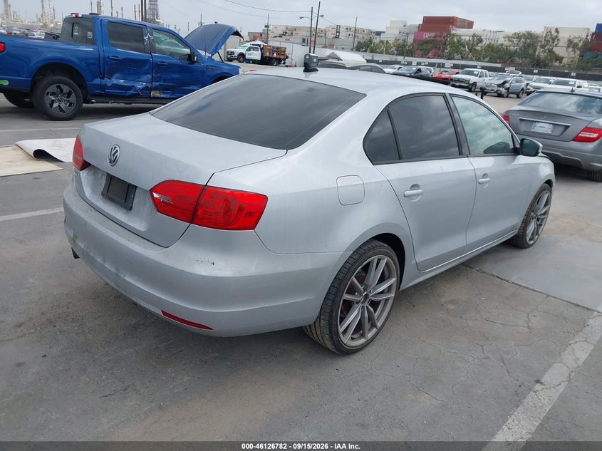 Vin: 3vwdz7aj6bm307841, lot: 46626501, volkswagen jetta 2.5l se 20114