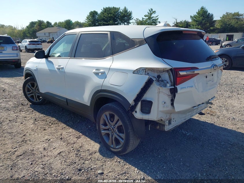 Vin: kndepcaa2m7046727, lot: 46626506, kia seltos lx 20213