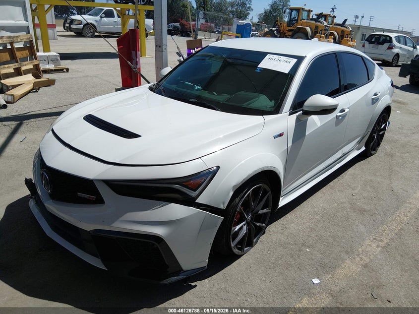 2024 Acura Integra, Right Front, IAAI, VIN 19UDE5G92RA002829 — photo 2