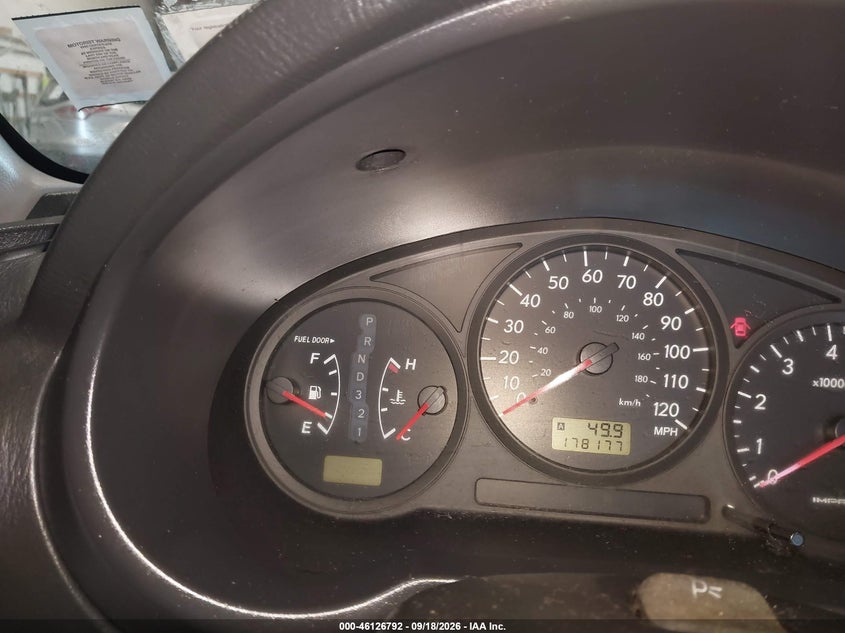 2006 SUBARU IMPREZA auction photo 7