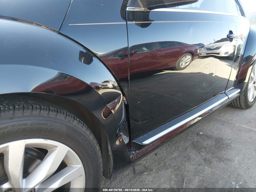 VOLKSWAGEN BEETLE 2013 VIN 3VWJL7AT9DM657182