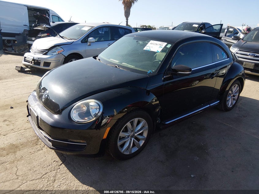 Vin: 3vwjl7at9dm657182, lot: 46626516, volkswagen beetle 2.0l tdi 20132