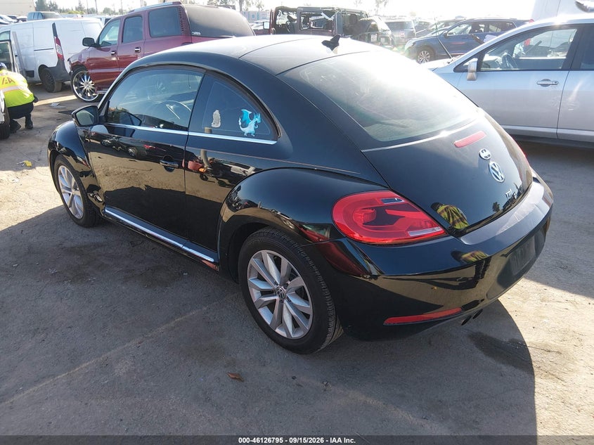 Vin: 3vwjl7at9dm657182, lot: 46626516, volkswagen beetle 2.0l tdi 20133