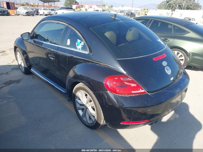 Vin: 3vwjl7at9dm657182, lot: 46626516, volkswagen beetle 2.0l tdi 20133