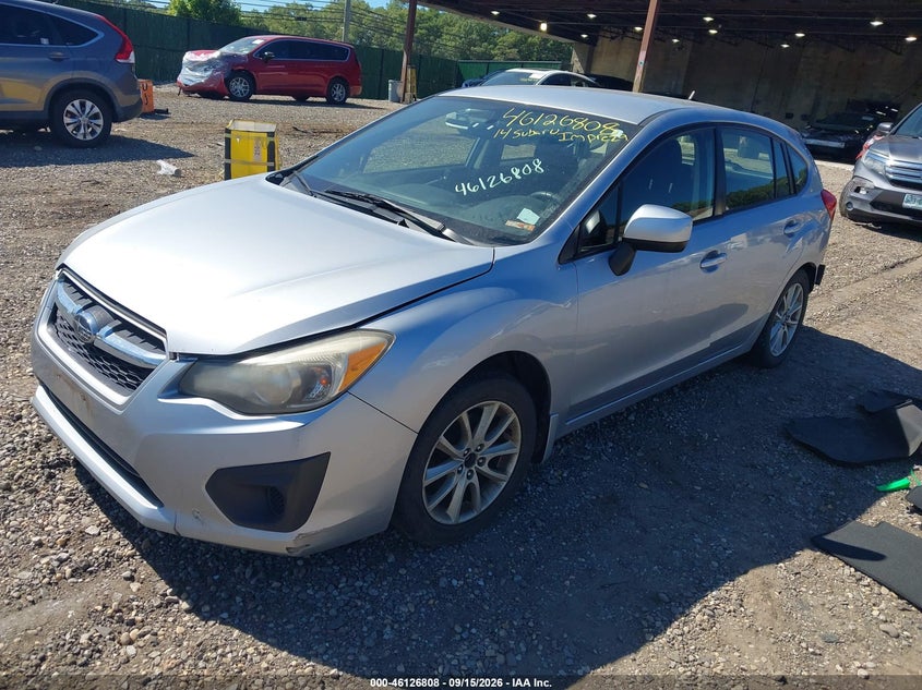 2014 Subaru Impreza, Удар сзади, IAAI, VIN JF1GPAC63E8223762 — фото 2