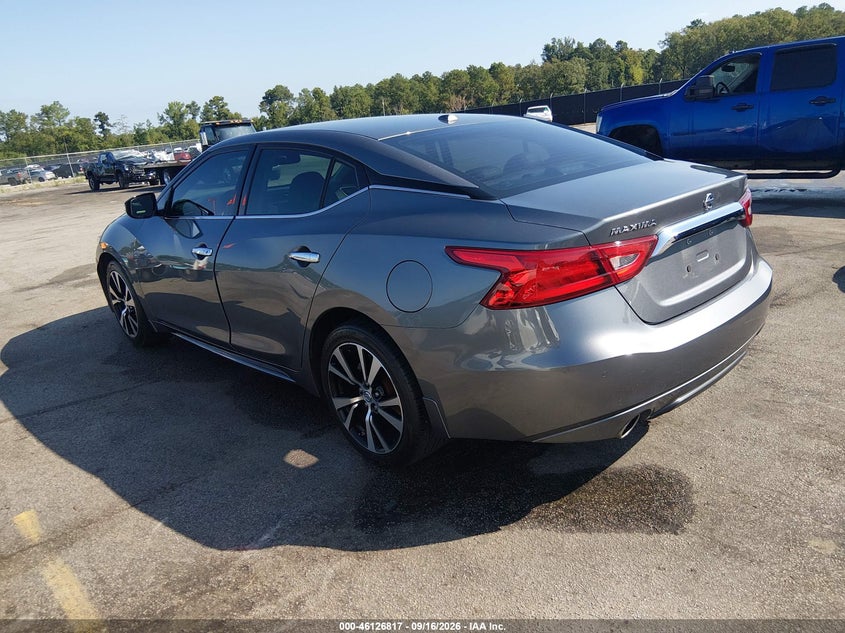 Vin: 1n4aa6ap5hc450758, lot: 46626537, nissan maxima 3.5 sv 20173