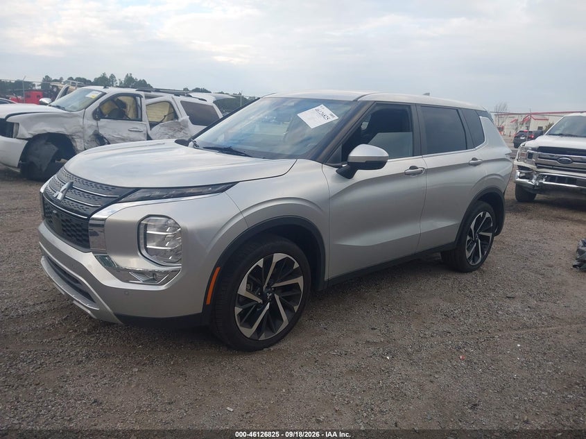 Vin: ja4j3va83rz068034, lot: 46626545, mitsubishi outlander se 2.5 2wd/se black edition s-awc/se black edition w/pano roof s-awc 20242